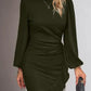 Catherine - Elegant dress with long sleeves
