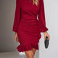 Catherine - Elegant dress with long sleeves