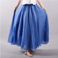Bohemian Linen Maxi Skirt