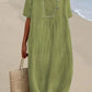 Amanda -Linen dress