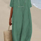 Amanda -Linen dress