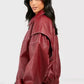 Isabella | Oversized Leather Jacket