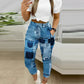 Bernice - Printed Drawstring Trousers