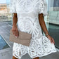 Marissa | Embroidered Lace Dress