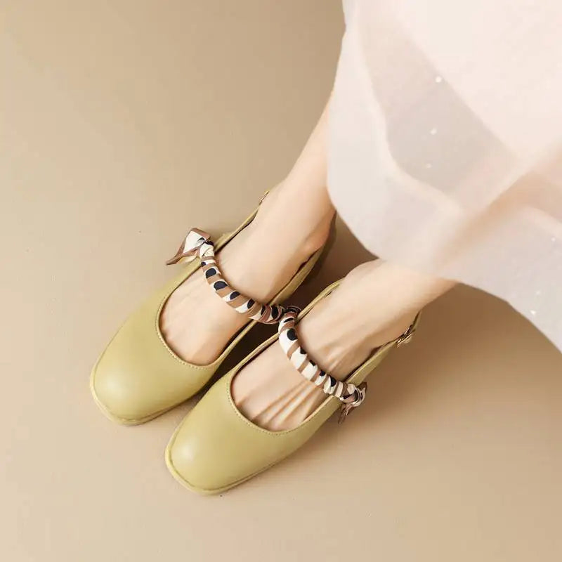 GIAVANNA | PEARL STRAP SLINGBACK HEELS