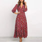 Jane | V-neck Floral Dress