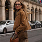 ELLEN | STUDDED SUEDE JACKET