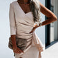 One shoulder dress
