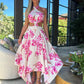 Minerva - Bohemian dress with print