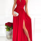 Daphne - Elegant one shoulder maxi dress