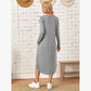 Róis - Langärmeliges Freizeitkleid