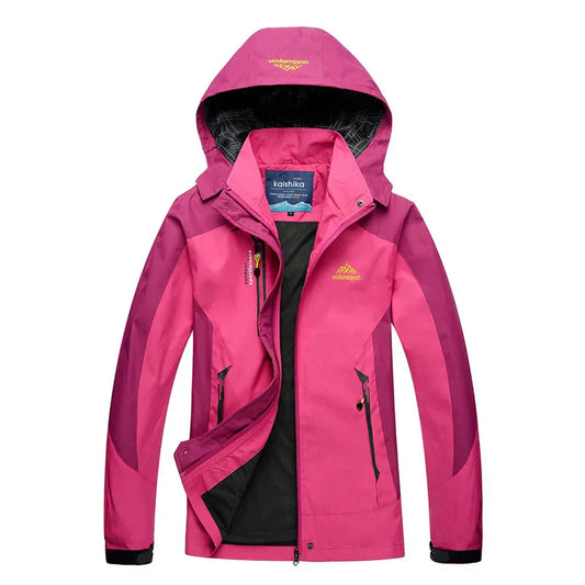 Women's Waterproof Trekking Wind Jacket - Denise
