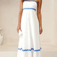 Mila | Strapless Maxi Dress