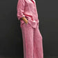 Marceline - Cotton linen set for women