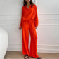 Arbitra - Loose casual top and pants two piece set
