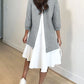 Sandra - Ruffled Sweatshirt Dresses