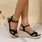 Lulu - High Heel Wedge Sandals
