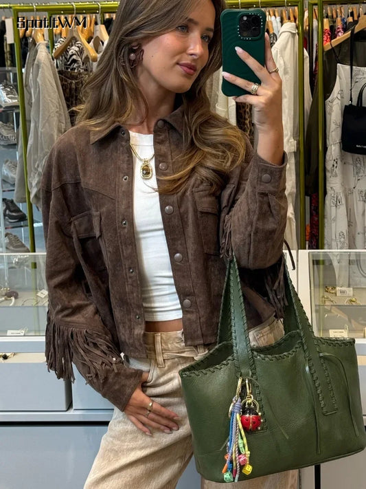 GINA | VINTAGE CROPPED JACKET