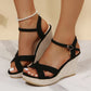 Lulu - High Heel Wedge Sandals