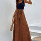 Kelly - Wide Leg Jumpsuit with Polka Dot Print