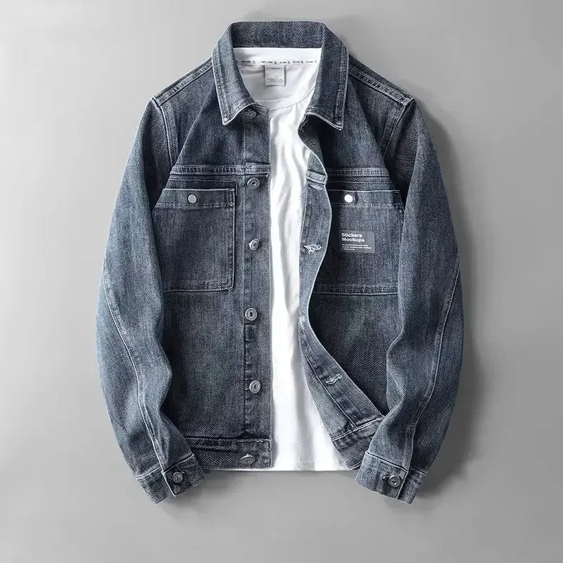 Robin - Denim Jean Jacket Button Up