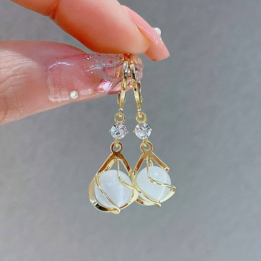 CAMRIE | WRAPPED DROP EARRINGS