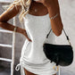 Frederica - Wool dress with lace-up closure
