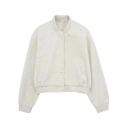 Tessa - cropped bomber jacket