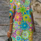 Sunny - floral dress: radiant pattern, comfortable fit