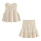 Elliana - Stylish Casual Set [Top+Skirt]