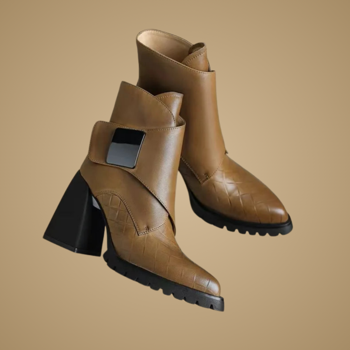 BRIELLA | STATEMENT BLOCK BOOTS
