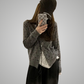KESTREL | POLKA-DOT KNIT CARDIGAN