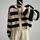AZELLE | BOLD STRIPE CARDIGAN