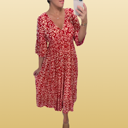 LAYLAH | RELAXED PRINT DRESS