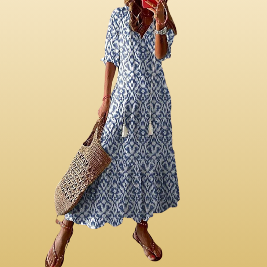 CARRIE | BOHO TIERED DRESS