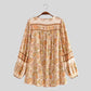 Pawani | Bohemian Blouse With Tassel Details - Relaxed & Stylish
