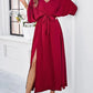 Citra – Elegant Maxi Dress in Satin