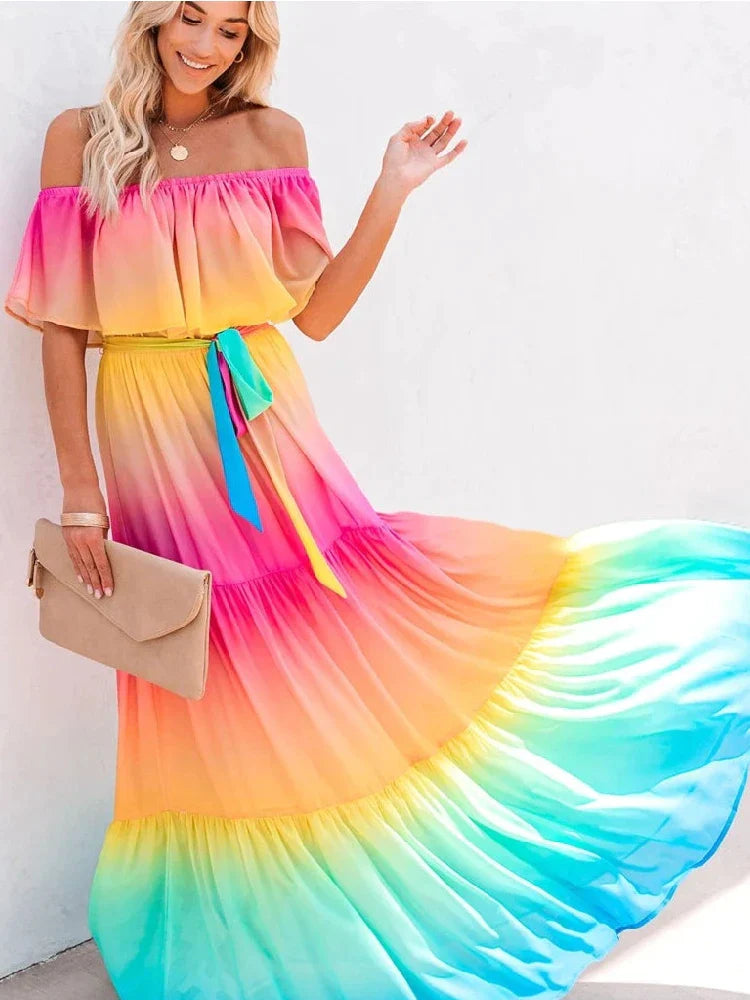 Bright - Multicolor summer dress