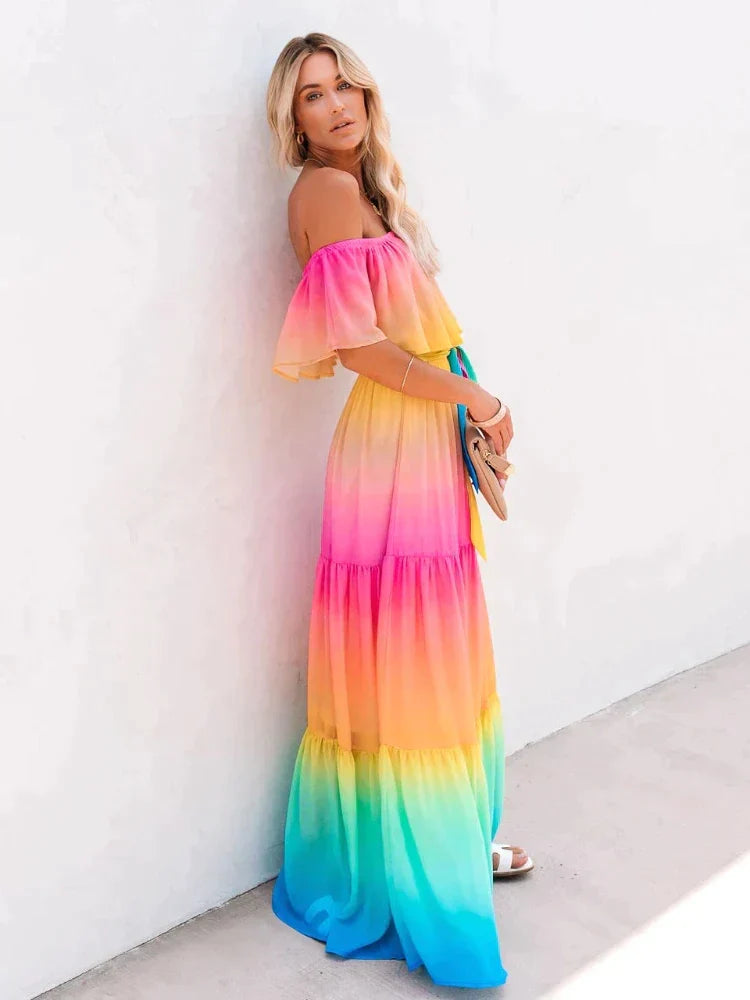 Bright - Multicolor summer dress