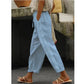 Autumn - elastic drawstring beach pants