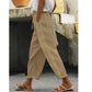 Autumn - elastic drawstring beach pants