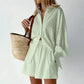 Arabella - Casual Loose Set [Shirt+Shorts]