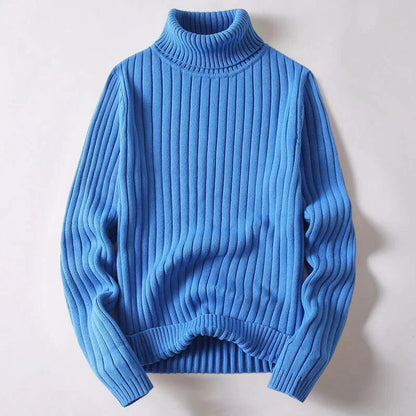 Men's Merino Wool Turtleneck Sweater - Wyatt