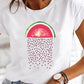Olivia - super stylish T-shirt with extravagant summer designs