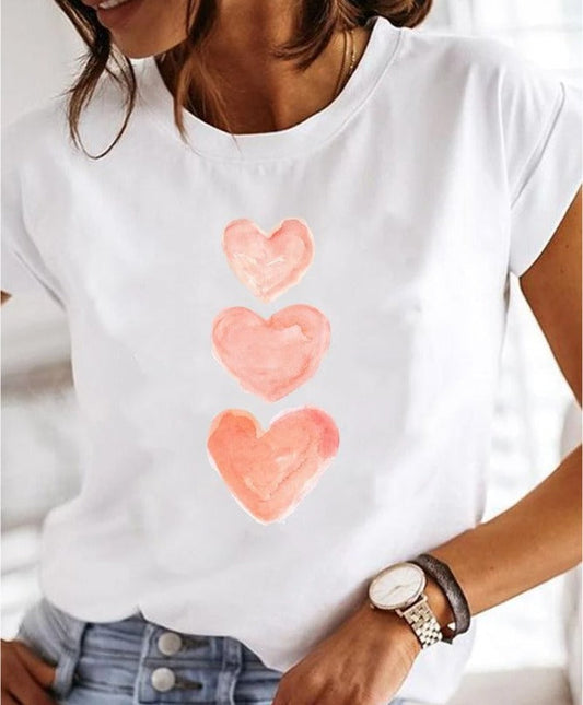 Olivia - super stylish T-shirt with extravagant summer designs