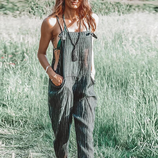 Demi - Overall cotton-linen