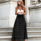 Tulle Maxi Skirt with Elastic Waistband