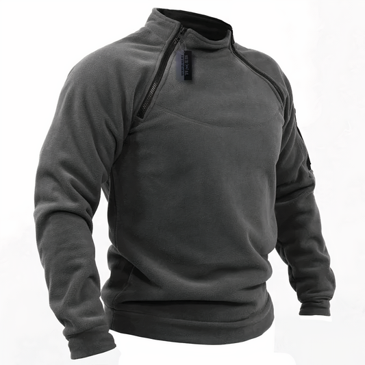 Double-sided plush sweater - Yosef