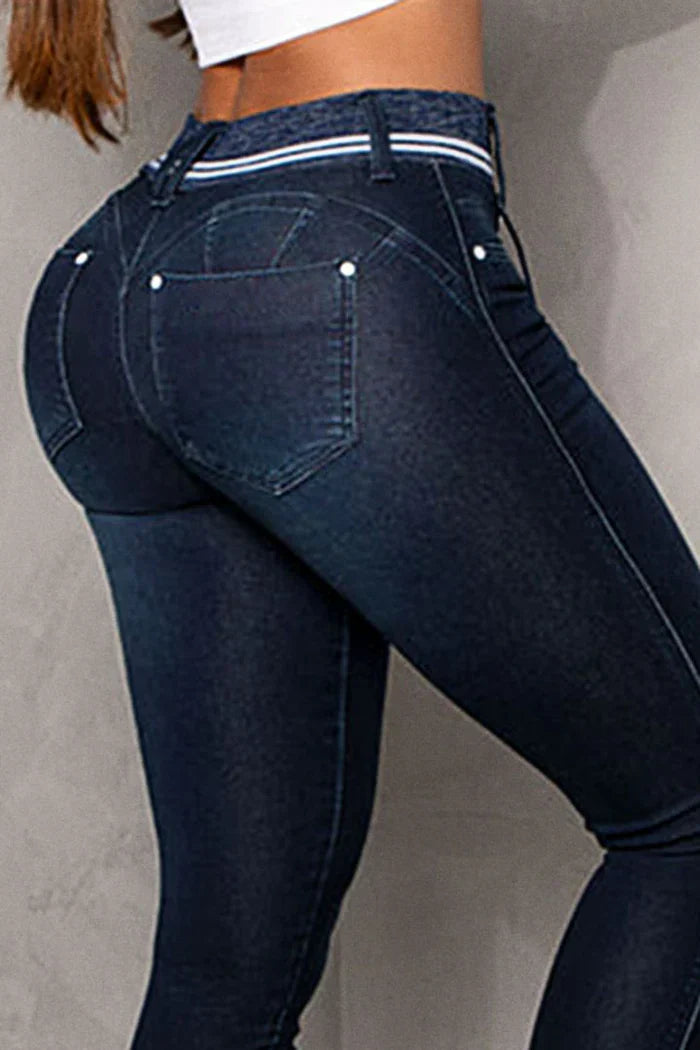 Ruby - Double Button Drawstring Trousers