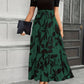 Luna – dress with floral print and round neckline